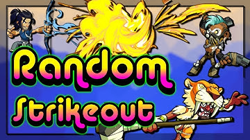 RANDOM STRIKEOUT - Training for Random to Diamond! • Brawlhalla Gameplay
