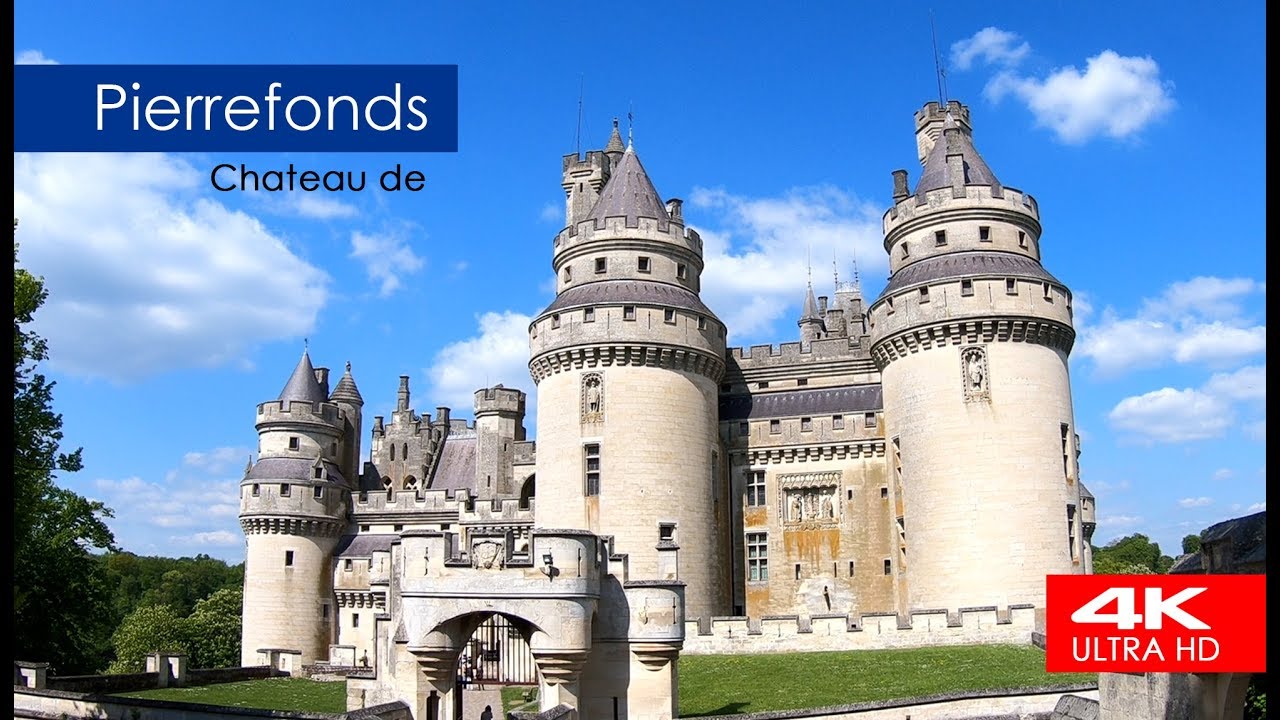 Пьерфон: средневековый замок недалеко от Парижа | Chateau de Pierrefonds - Merlin's castle. France