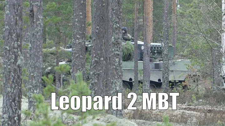 Leopard 2 Reversing In Thick Forest Combat Training  - Arrow 24