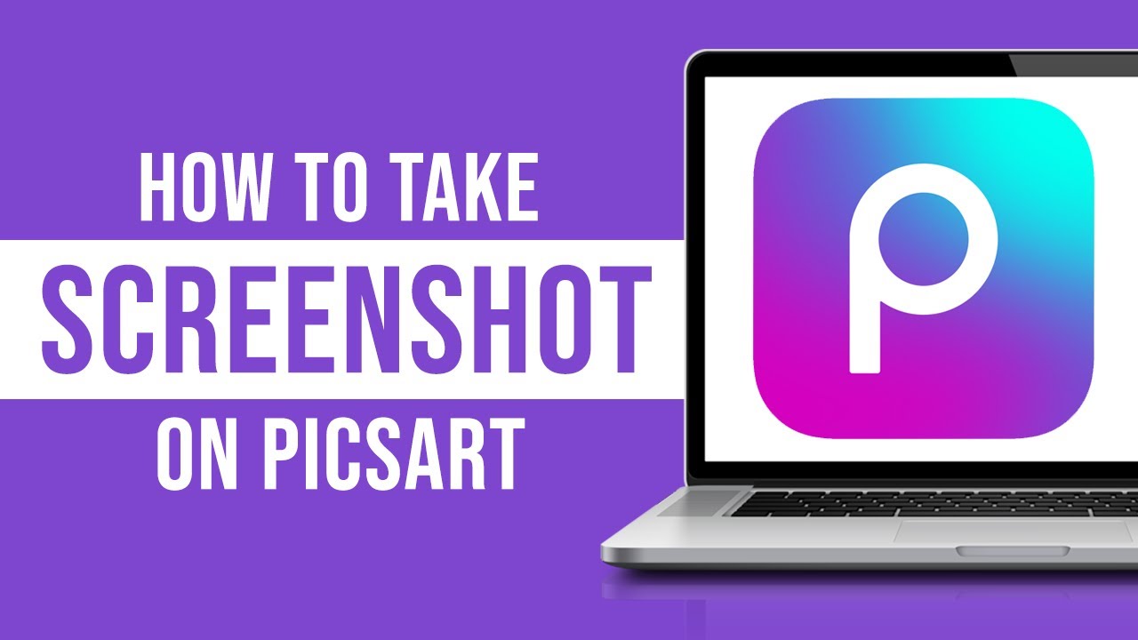 How to Take Screenshot on Picsart (Tutorial) - YouTube
