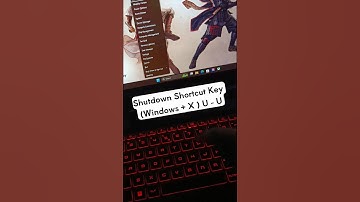 Computer tricks | Shutdown shortcut key !#computer #shutdown #tricks #windows #asmr #key