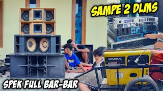 Sultan Nya Miniatur  Balap  Cek Sound Takbiran Horeg 3d 