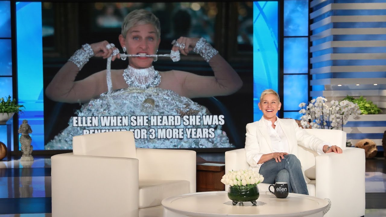 Ellen Celebrates 3 More Years During 'Thank GIF It's Friday'