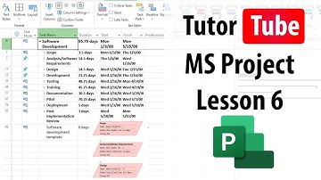 Microsoft Project - Lesson 6 - Defining Non Working Days