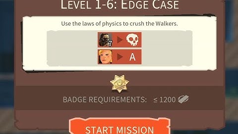 Bridge Construction The Walking Dead 1-6 Edge Case Gold Badge