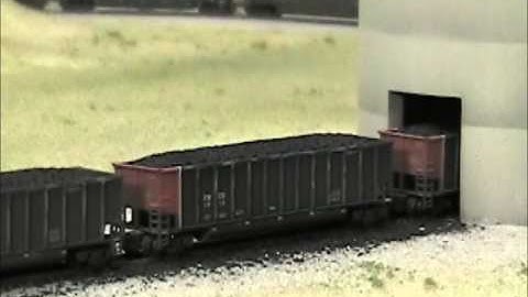 N Scale BNSF Orin Line 4x10 Model Railroad