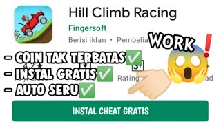 Cara download Hill climb racing Cheat Coin Tak Terbatas - android screenshot 5