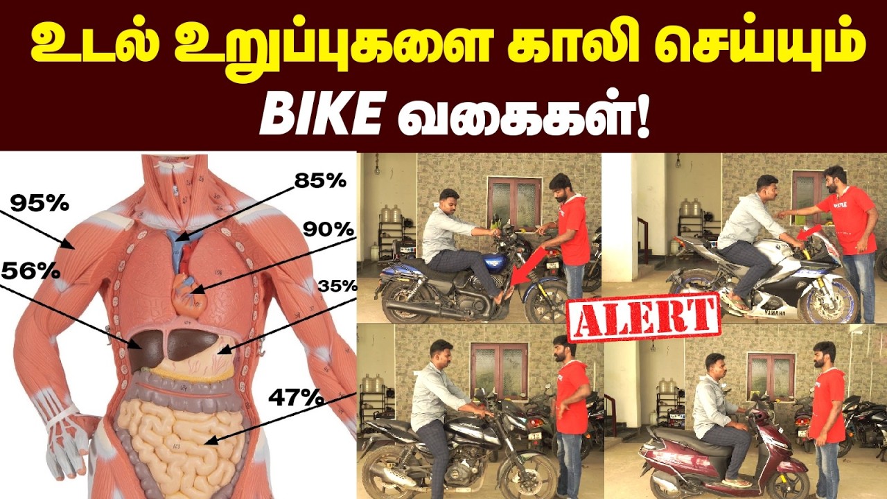 முதுகு, கழுத்தை காலி செய்யும் Mistakes! இது தெரியாம BIKE-ல ஏறாதீங்க😱 | Best tips to buy a good bike.