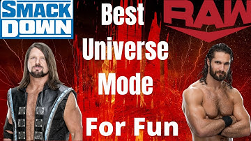 WWE 2K20 - How To Create The Best Universe Mode For Fun