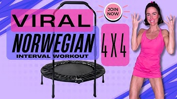 The Viral Norwegian 4x4 Workout Comes to the Rebounder! 🔥 | New in Trophy Membership