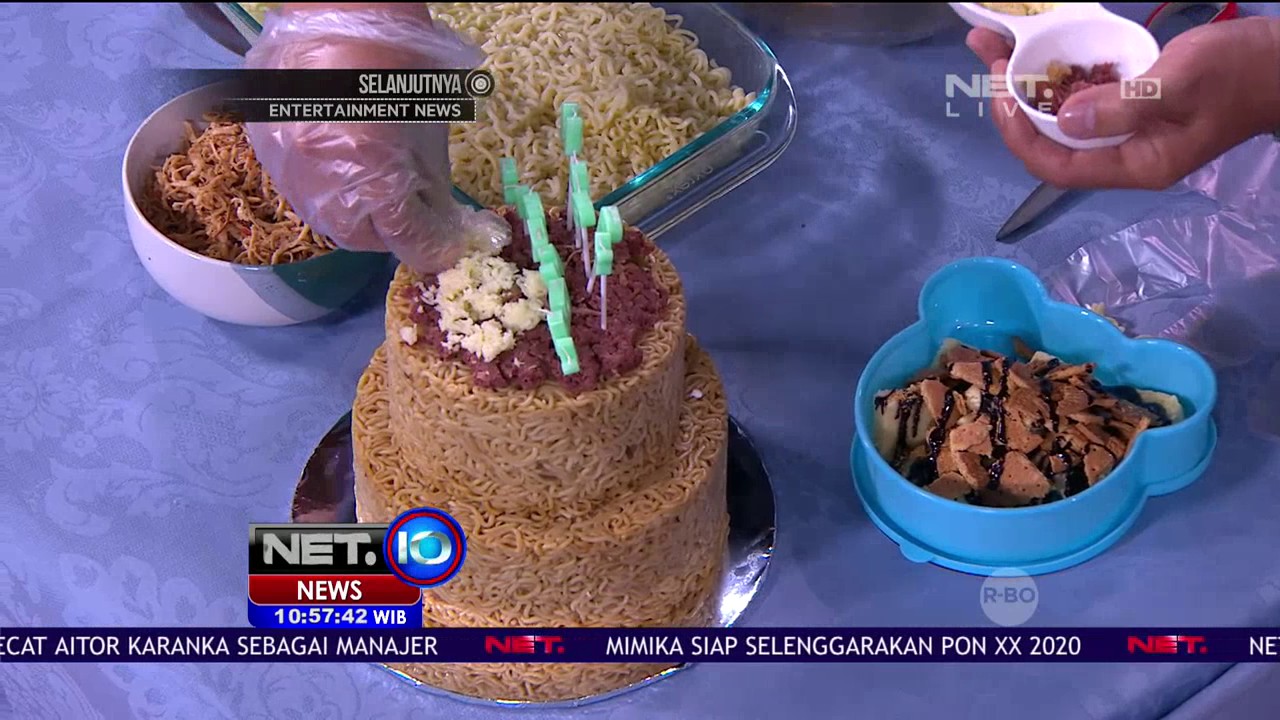 Resep Kue Ultah Dari Mie Instan Berbagai Kue