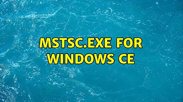MSTSC.exe for Windows CE
