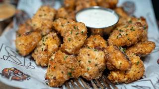 Crispy Baked Garlic Parmesan Boneless Wings | Easy Homemade Recipe