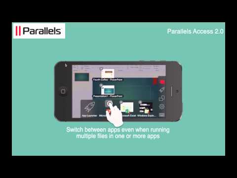 Parallels Access Feature Highlights with Captions   iPhone