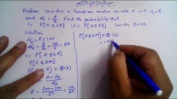 Muhammad Farooq-i-Azam: Gaussian Distribution and Standard Normal Distribution
