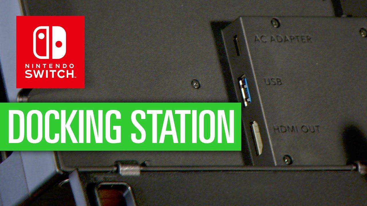  New Nintendo Switch Dock / Docking-Station \u0026 Anschlüsse