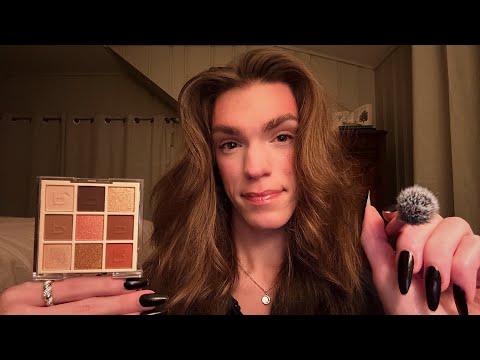 asmr doing your autumn makeup ☕️