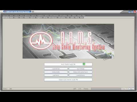 AAMS Auto Audio Mastering - Basic Tutorial