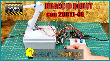 100 Progetti con Arduino Uno - 031 mini Braccio Robot