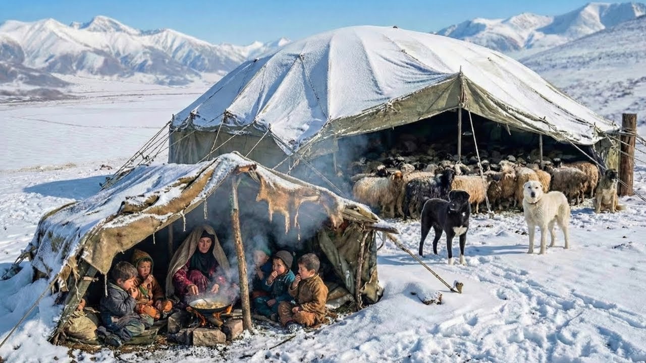 Surviving Shepherd Life in One of Afghanistan’s Coldest Regions | Extreme Winter Survival