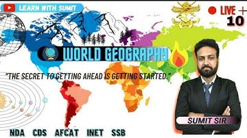 World Geography || Cyclones And Tides || NDA CDS AFCAT Airforce INET || Learn with Sumit