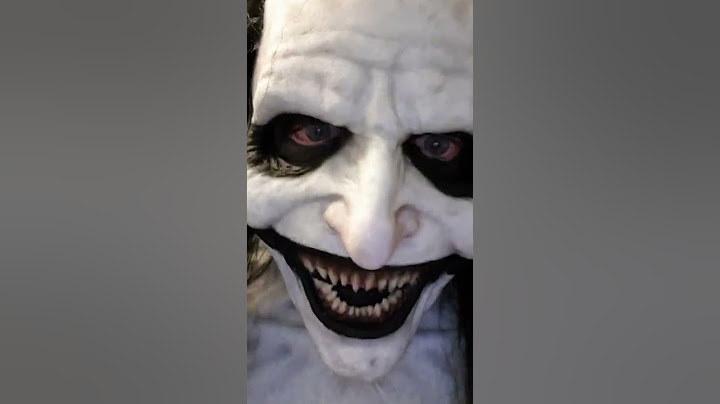 Immortal mask scary clown laugh