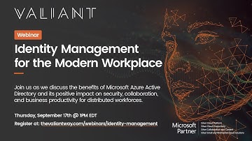 Identity Management for the Modern Workplace