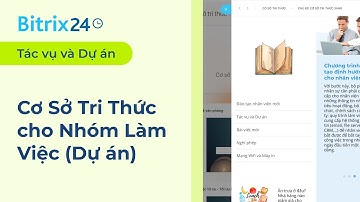 Cơ Sở Tri Thức cho Nhóm Làm Việc (Dự án)