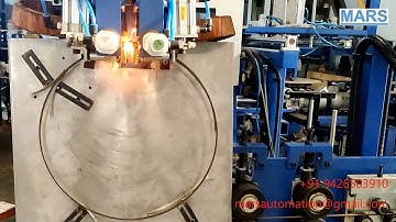 Automatic Ring Making with Integrated Butt Welding Machine