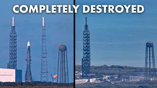 Cape Canaveral New Glenn Explosion (Aftermath Imagery)