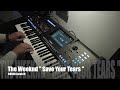 The Weeknd &quot; Save Your Tears &quot; 2024 cover Jarek M &amp; Yamaha Genos 2