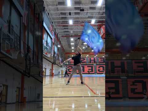 Little Flag Toss Ditty Colorguard Flag 