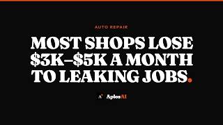 Auto Repair: Find Out Where Jobs Are Leaking | Aplos AI