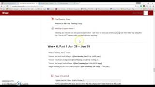 ENG 111-801 week 6 summer 2016 Shaw