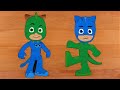 PJ Masks wooden puzzles Catboy and Gekko
