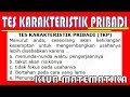 Sukses Tes CPNS  I  Tes Karakteristik Pribadi TKP Klub Matematika