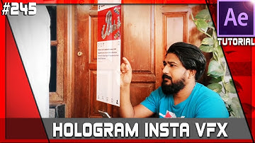 Hologram VFX - After Effects tutorial