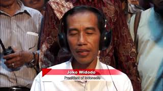 Lagu Nasional 'INDONESIA PUSAKA' dinyanyikan bersama Presiden Jokowi, SBY, Megawati dan Gus Dur