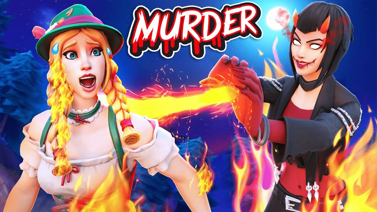 LEBENDIG VERBRANNT im Fortnite Murder Modus