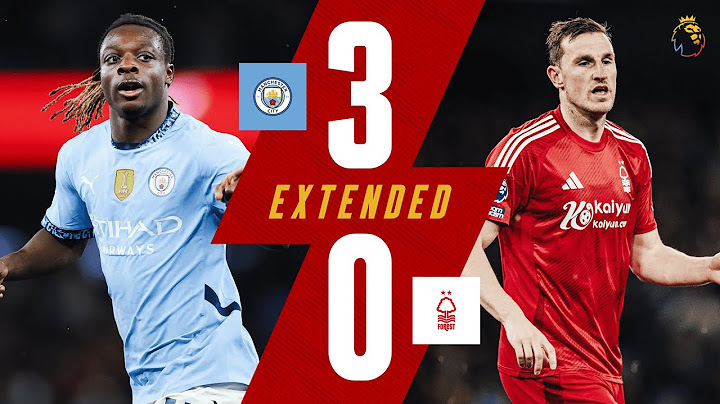Manchester City 3-0 Forest | Extended Premier League Highlights 🎥