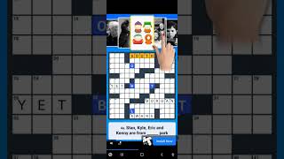 Daily Themed Crossword Puzzles Mobile Game Ad screenshot 5