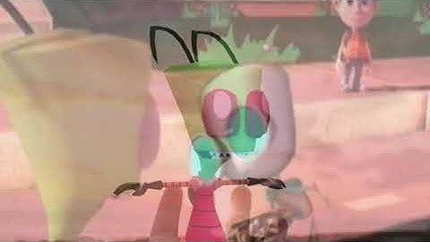 invader zim calls out spongebob