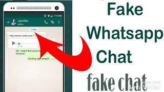 BARO sida loo sameeyo fake what's app chat screenshot 5