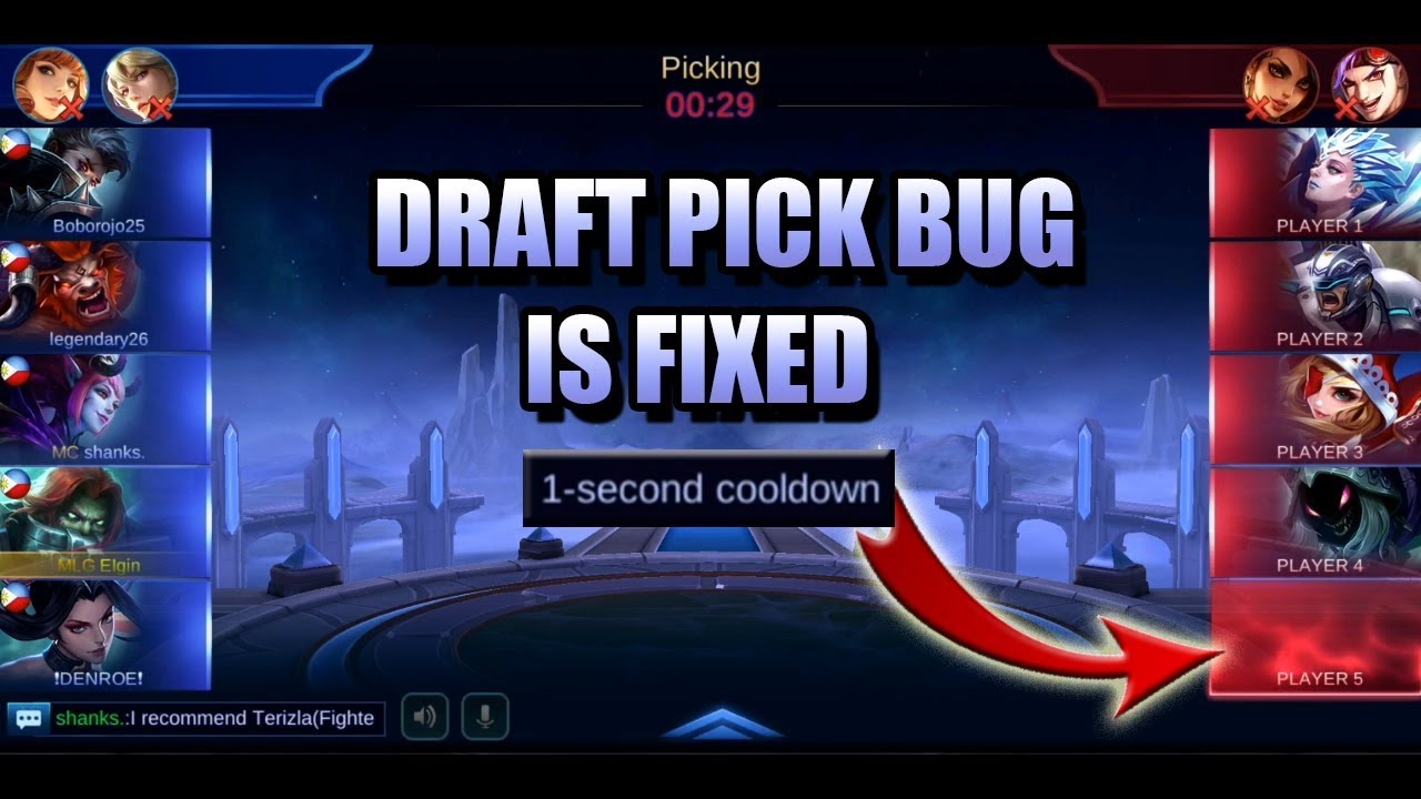 DRAFT PICK BUG IS FIXED 