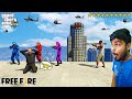 Franklin saving simeon from top criminals stealing free fire bikes in gta 5  gta 5 tamil