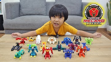 Kyo Main Mainan Turning Mecard Bbasha Bisa Berubah