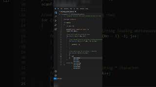 how to print left pyramid pattern in c programming #shorts #patternprinting #youtubeshorts