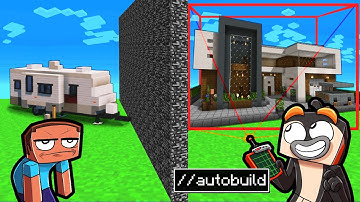 I Secretly Cheat with AUTOBUILD in Building Competition!