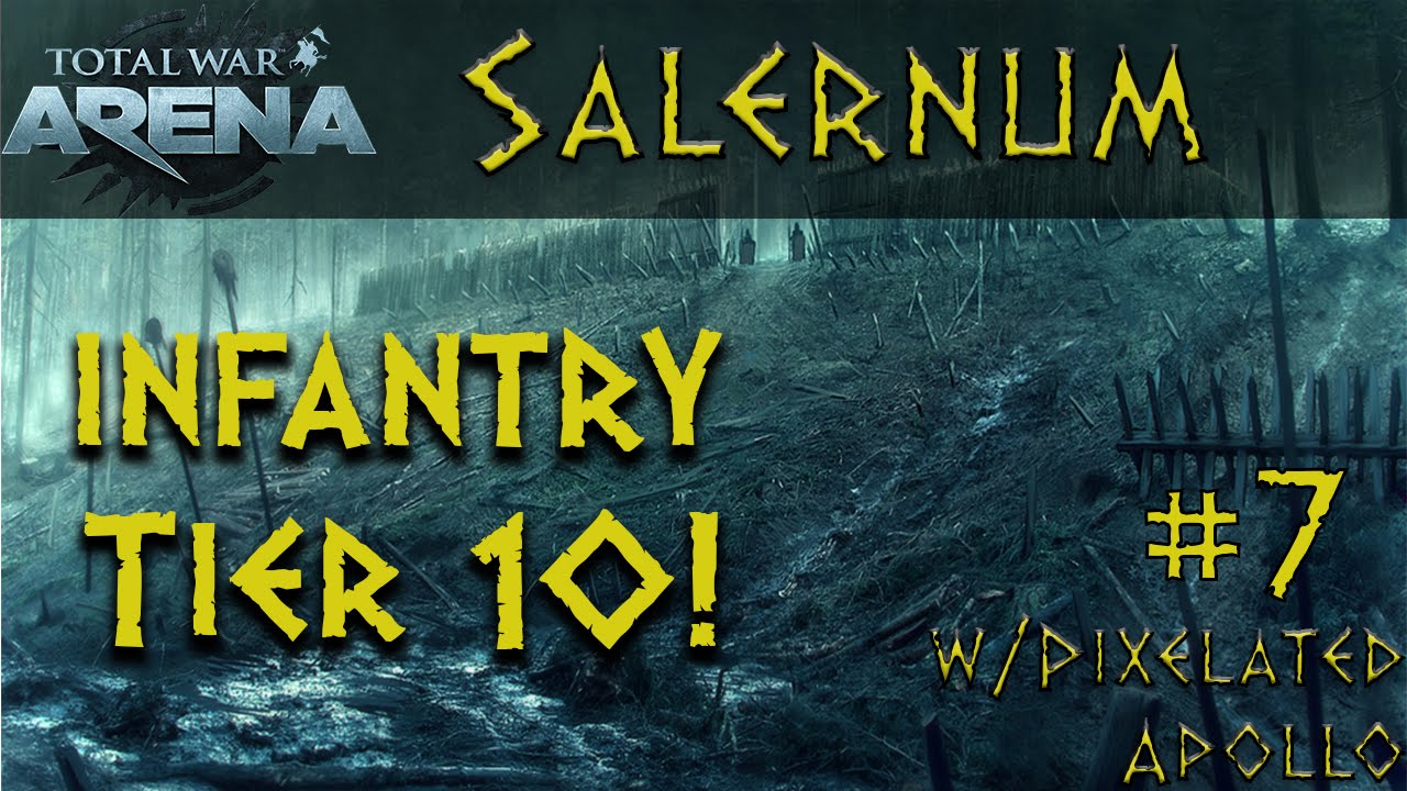 Total War: Arena - Marathon - Eagle Cohort T10 Roman Infantry W/Pixelated Apollo