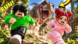 NAGALIT ANG DINOSAUR SA AMIN | Roblox Tagalog